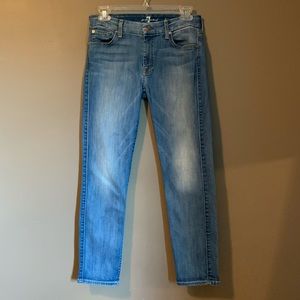 7 for all man kind Kimmie Crop